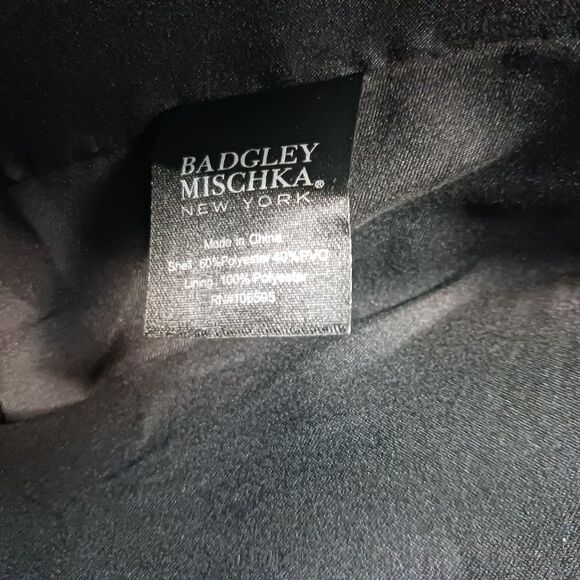 Badgley Mischka The Tara Tweed Satchel Square Handbag New - Picture 7 of 13